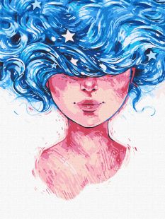 Malen nach Zahlen - Stellare Vorstellungskraft ©lesya_nedzelska_art