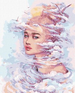 Malen nach Zahlen - Verträumte Gedanken ©lesya_nedzelska_art