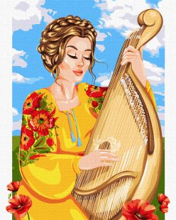 Malen nach Zahlen - Spielen Sie, mein Banduro ©krizhanskaya