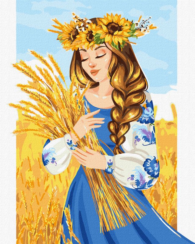 Painting by numbers - My native land ©krizhanskaya
