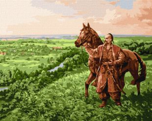 Malen nach Zahlen - Kosakengeist ©Sergiy Lobach