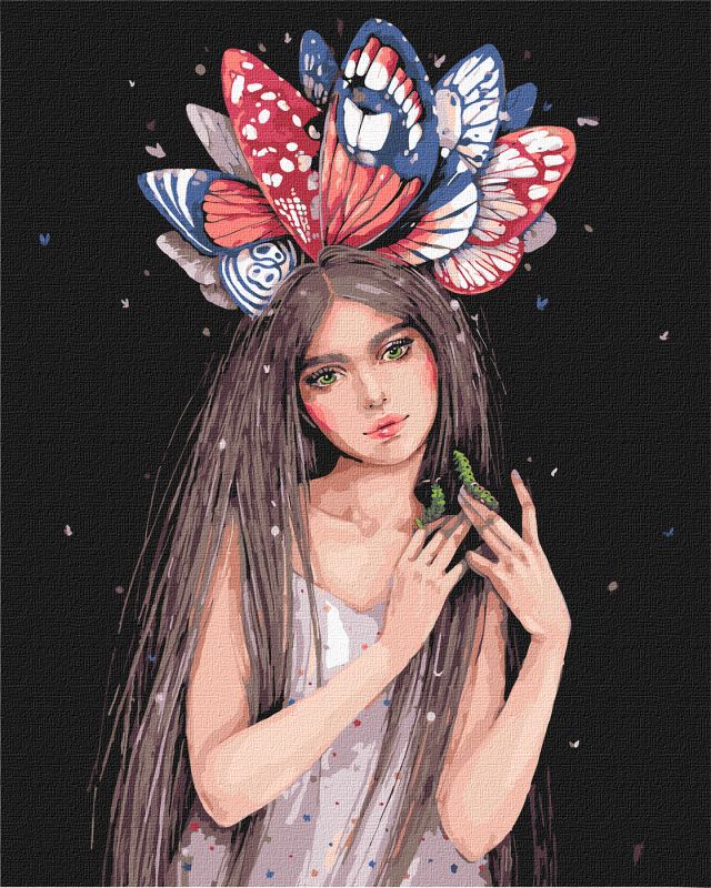 Painting by numbers - Colors of butterflies ©lesya_nedzelska_art