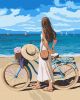 Painting by numbers - Sea coast ©Kira Corporal