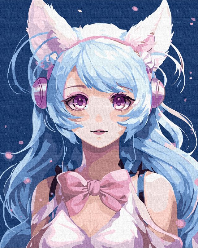 Malen nach Zahlen - Stilvolles Mädchen ©art_selena_ua