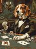 Malen nach Zahlen - Spielender Beagle ©art_selena_ua
