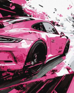 Malen nach Zahlen - Rosa Stil ©art_selena_ua