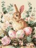 Malen nach Zahlen - Festlicher Hase ©art_selena_ua