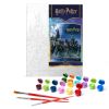 Malen nach Zahlen - Harry Potter: Hogwarts bei Nacht mit extra Metallic-Farben ©Warner Bros.