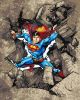 Malen nach Zahlen - Superman: Durch die Steine ©Warner Bros.