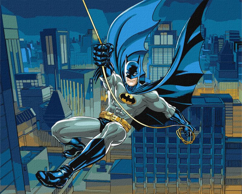 Malen nach Zahlen - Batman: Ruf der Schatten ©Warner Bros.