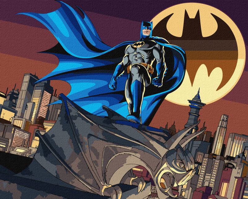 Malen nach Zahlen - Batman: Verteidiger von Gotham ©Warner Bros.