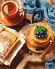 Painting by numbers - Pancakes for tea