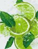 Painting by numbers - Lime fresh 