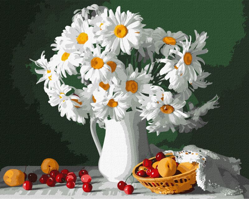 Painting by numbers - Chamomile beauty