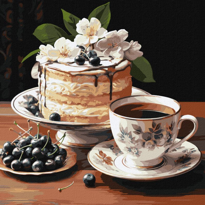 Painting by numbers - Fruity sweetness ©art_selena_ua
