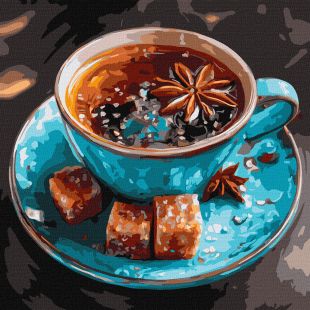 Malen nach Zahlen - Anis-Tee ©art_selena_ua