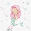 Painting by numbers - Pink mermaid ©tanya_bonya