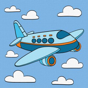 Malen nach Zahlen - Faszinierender Flug ©art_selena_ua