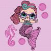 Malen nach Zahlen - L.O.L. Surprise! Mermaids Waves