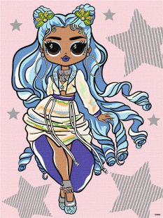Malen nach Zahlen - L.O.L. Surprise! O.M.G. Fashion show Missy Frost