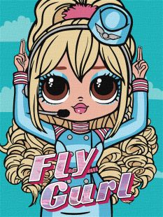 Malen nach Zahlen - L.O.L. Surprise! O.M.G. Fly Gurl