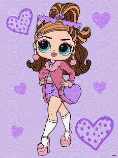 Malen nach Zahlen - L.O.L. Surprise! Tweens Fancy Gurl