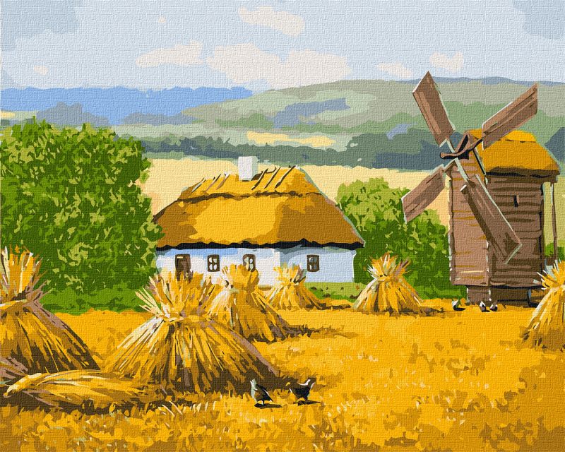Malen nach Zahlen - Juli-Hitze ©Jaroslav Chyzhevsky