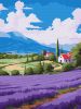 Malen nach Zahlen - Lavendelfelder ©art_selena_ua