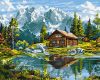 Malen nach Zahlen - Gemütliches Cottage ©art_selena_ua