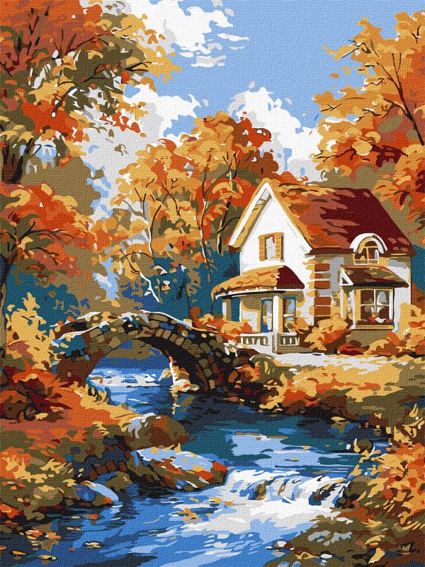 Malen nach Zahlen - Gemütlichkeit in der Natur ©art_selena_ua