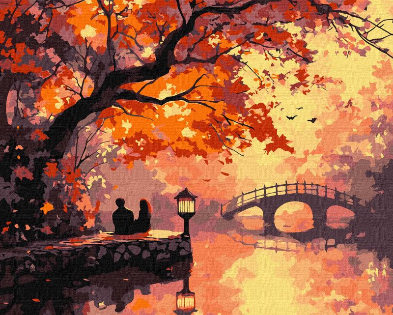 Malen nach Zahlen - Herbstliche Idylle ©art_selena_ua