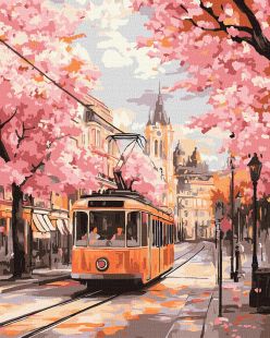 Malen nach Zahlen - Die rosa Route ©art_selena_ua