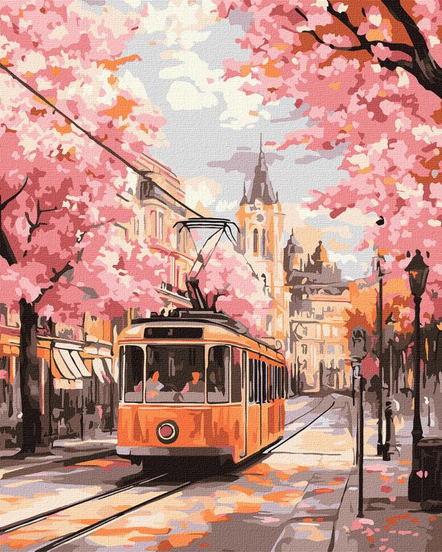Malen nach Zahlen - Die rosa Route ©art_selena_ua