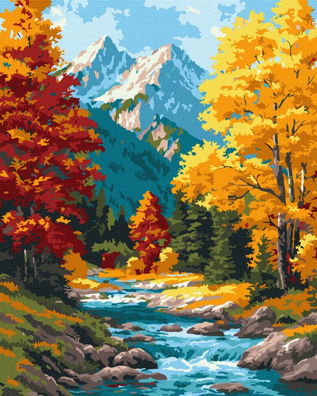 Malen nach Zahlen - Herbst Atem des Waldes ©art_selena_ua