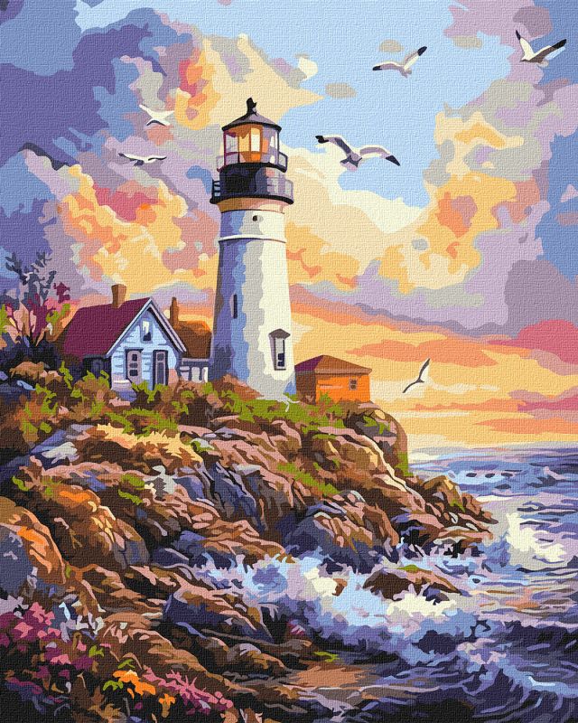 Malen nach Zahlen - Ruhe am Meer ©art_selena_ua