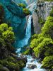 Malen nach Zahlen - Wasserfall in den Bergen ©art_selena_ua