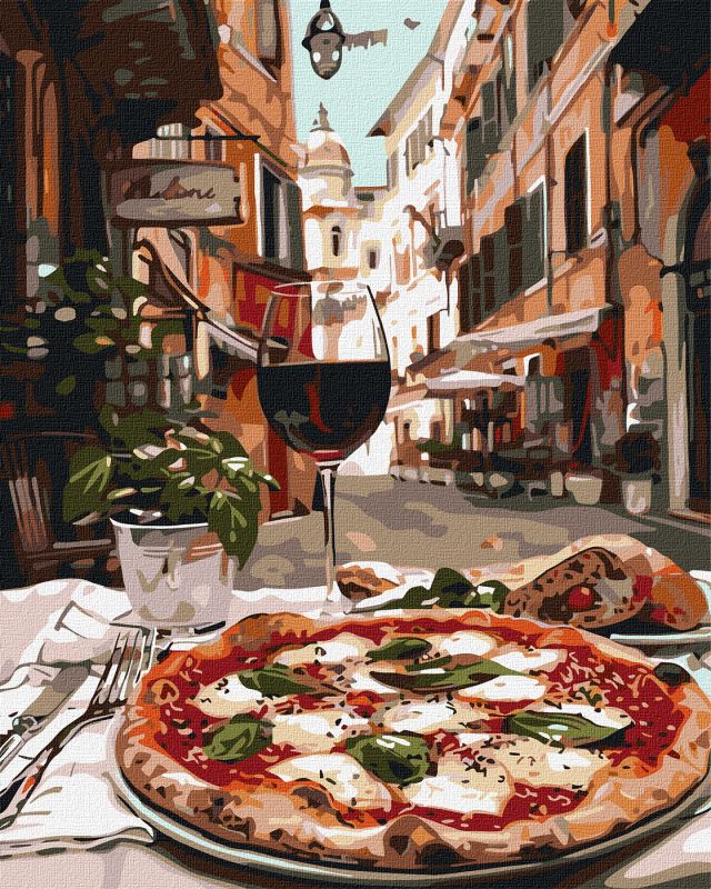 Malen nach Zahlen - Urlaub in Italien ©art_selena_ua