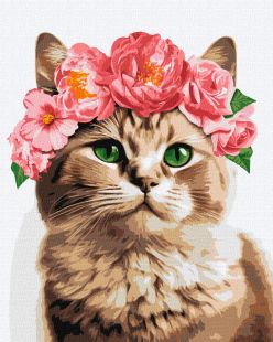Malen nach Zahlen - Anmutige Kitty ©art_selena_ua