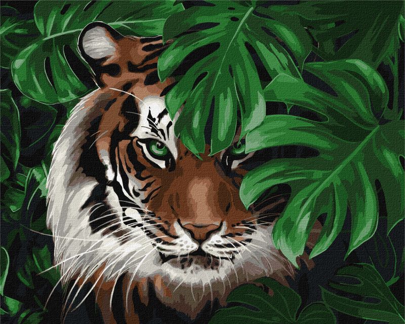 Malen nach Zahlen - Amur-Tiger ©khutorna_art