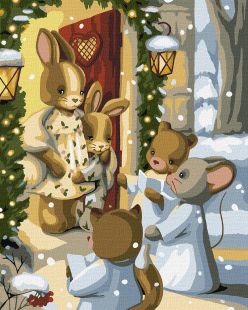 Malen nach Zahlen - Der Zauber der Weihnachtslieder ©tanya_bonya