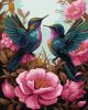 Malen nach Zahlen - Eleganter Kolibri mit metallischen Farben Extra© art_selena_ua