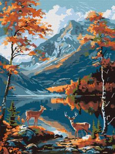 Malen nach Zahlen - Der Zauber der Natur ©art_selena_ua