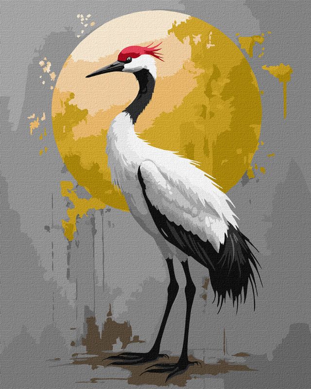 Painting by numbers - Golden exotic with extra metallic paints ©art_selena_ua