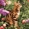 Malen nach Zahlen - Bengalkatze ©art_selena_ua