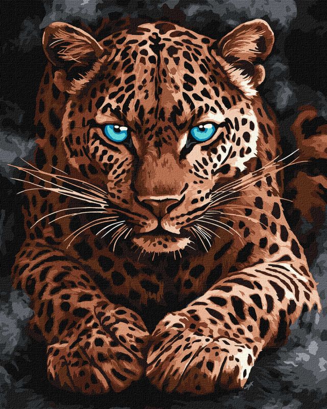 Malen nach Zahlen - Ein wilder Gepard ©art_selena_ua