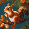 Malen nach Zahlen - Nussige Schätze des Herbstes ©art_selena_ua