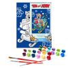 Malen nach Zahlen - Tom und Jerry: auf dem Schlitten ©Warner Bros.