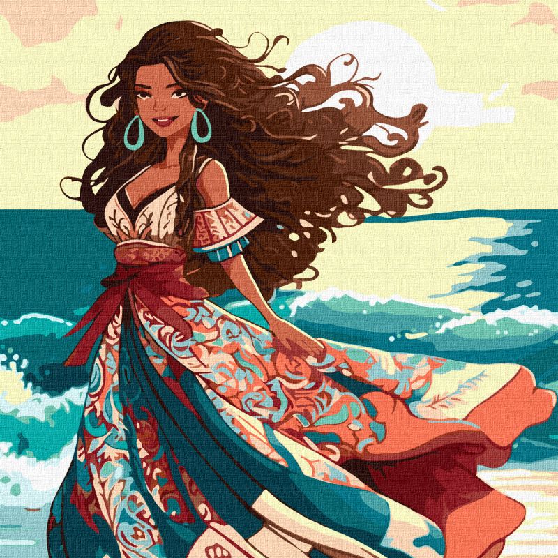 Painting by numbers - Beauty on the coast ©art_selena_ua