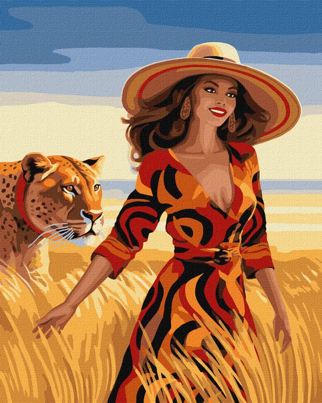 Painting by numbers - Walk in the field ©art_selena_ua
