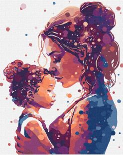 Malen nach Zahlen - Die Umarmung der Mutter ©art_selena_ua